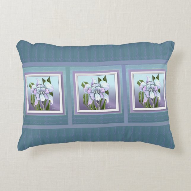 Almofada Decorativa Smeraldo Flower (Frente)