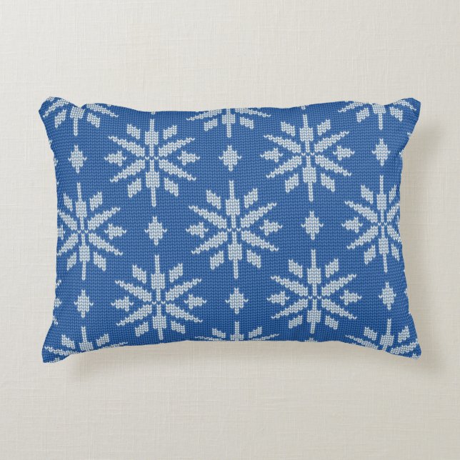 Almofada Decorativa Snowfall Knit (Frente)