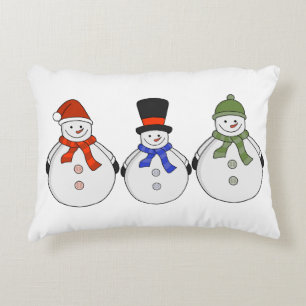Almofada Decorativa Snowmen Winter veio