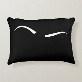 Almofada Decorativa Sobrancelha aumentada (branca)