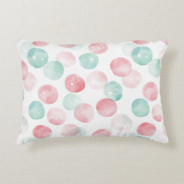 Almofada Decorativa Soft Pastel Charm in Pink, Green & Blue