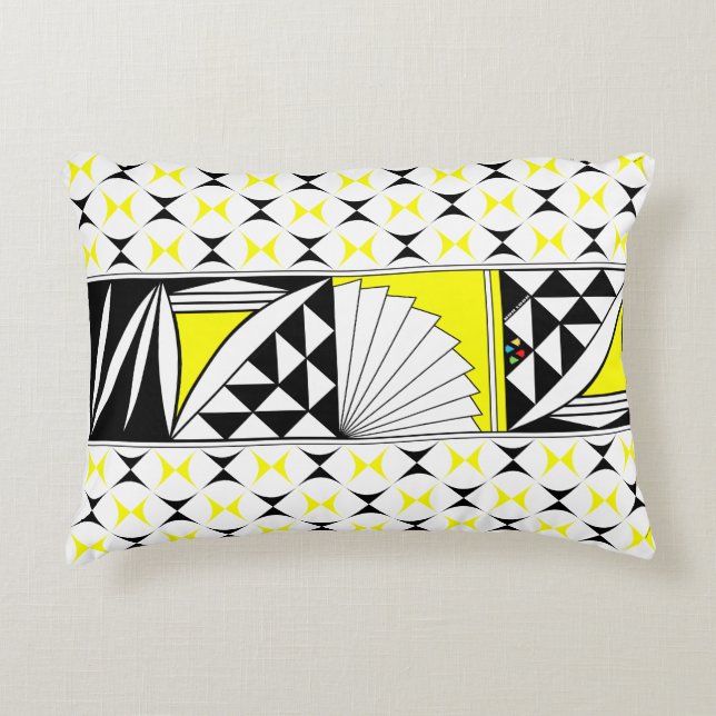 Almofada Decorativa Sol Sudoeste em Amarelo (Frente)
