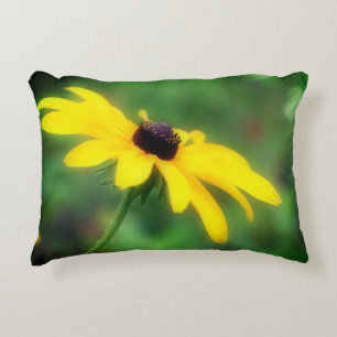 Almofada Decorativa Solteiro Black Eyed Susan Daisy Flower