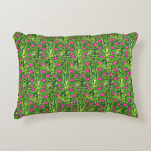 Almofada Decorativa Sonhos da Floresta Tropical Filodendro Bambu