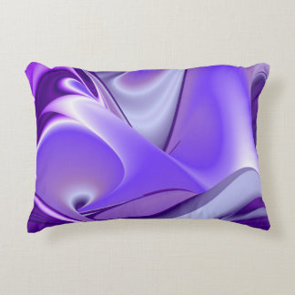 Almofada Decorativa Sonhos de Arco-íris de Flor Roxa