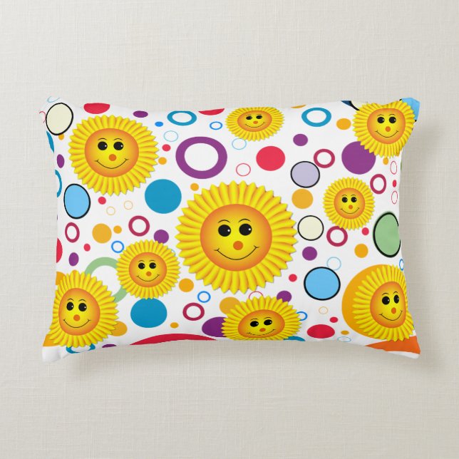 Almofada Decorativa Sorrisos Sunny (Frente)