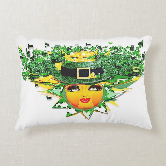 ALMOFADA DECORATIVA SORTE SOL! (Frente)