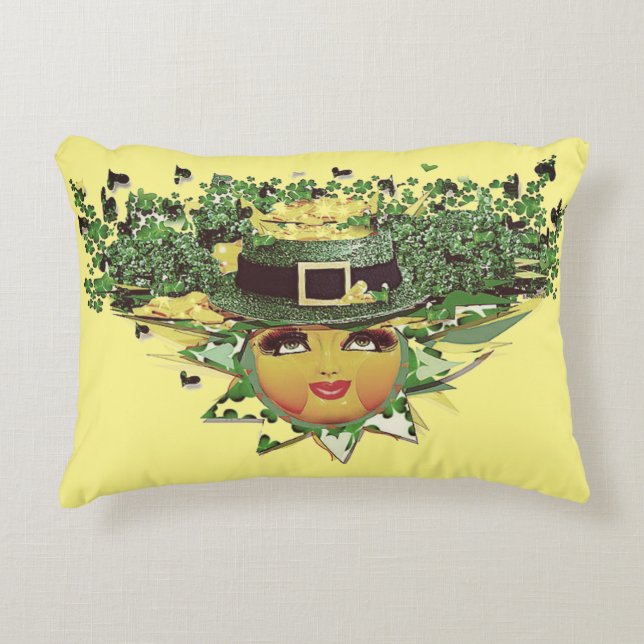 ALMOFADA DECORATIVA SORTE SOL! (Frente)