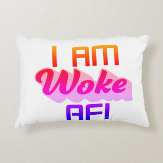 Almofada Decorativa Sou Woke AF!
