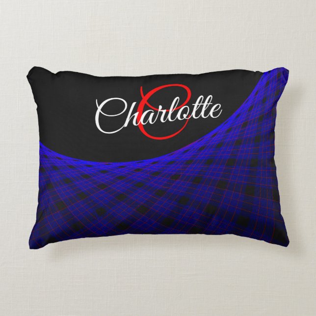 Almofada Decorativa Space Carpet Geometric Accent Pillow (Frente)