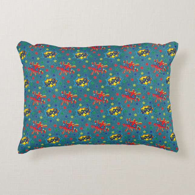 Almofada Decorativa Splat Kapow (Frente)