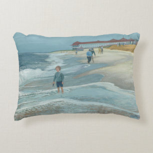 Almofada Decorativa St Mary pelo mar - revestimento protetor cinzento