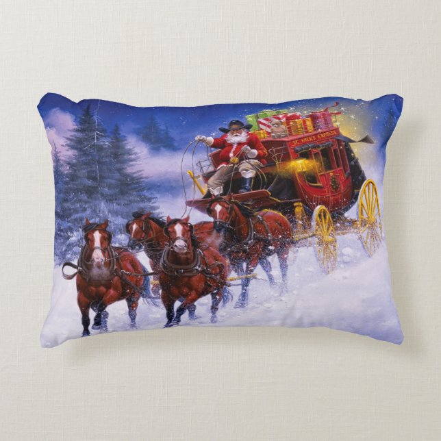Almofada Decorativa St. Nicks Express (Frente)