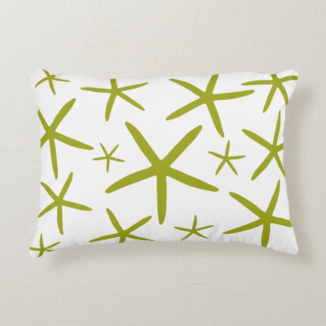 Almofada Decorativa Starfish magro | Chartreuse Green (Frente)