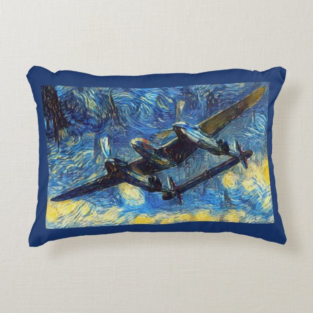 Almofada Decorativa Starry P-38 Night (Frente)