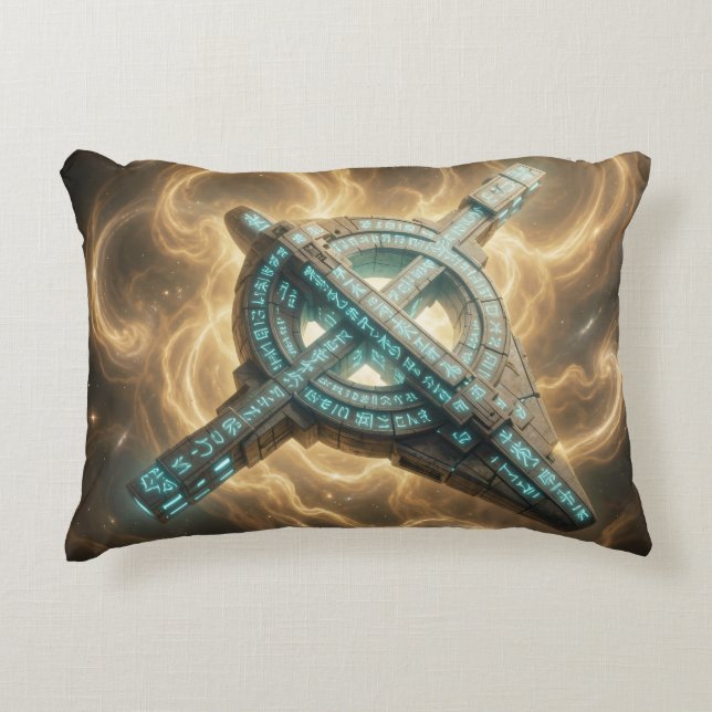Almofada Decorativa Stellar Path – Journey Through the Universe´11 (Frente)