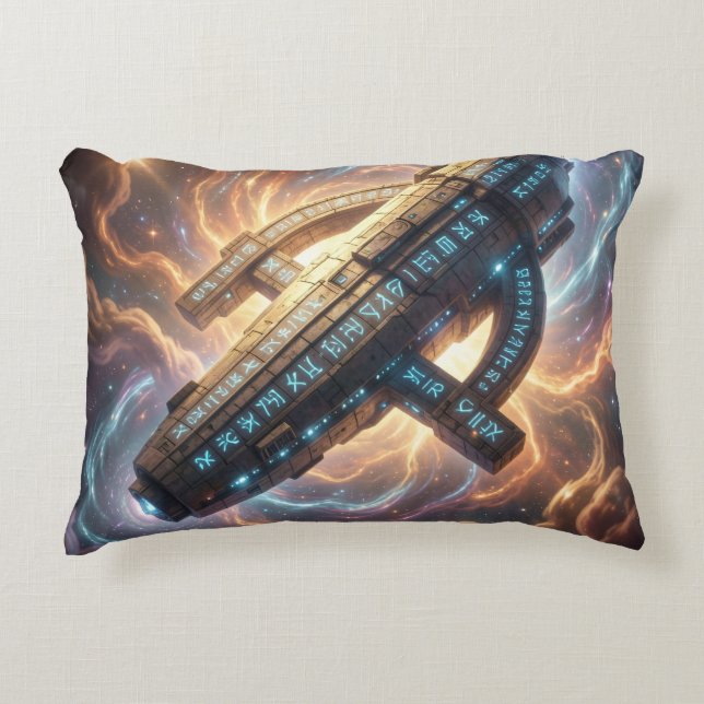 Almofada Decorativa Stellar Path – Journey Through the Universe´5 (Frente)