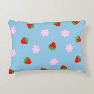 Almofada Decorativa Strawberries & Flowers