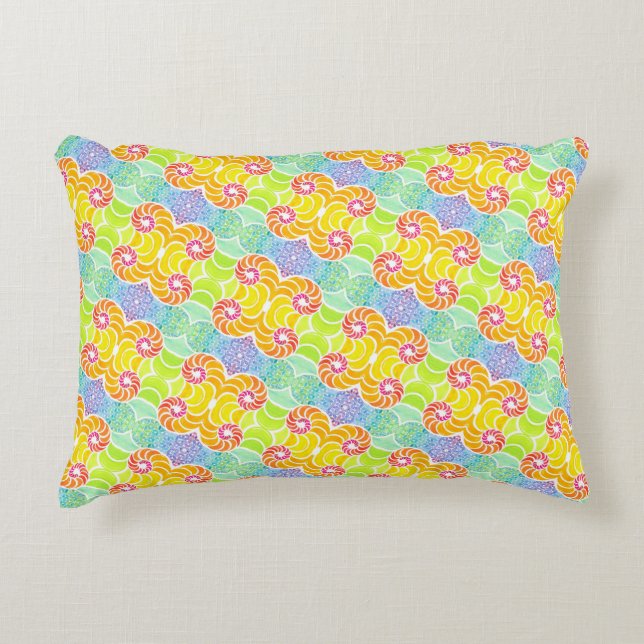 Almofada Decorativa Sue Mosaic Throw Pillow (Frente)