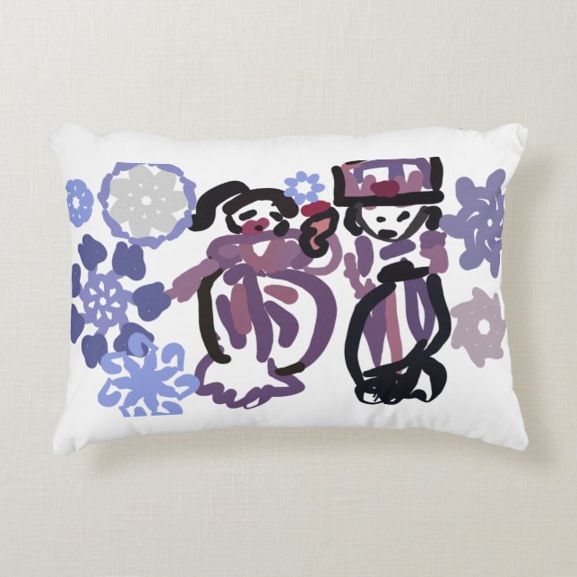 Almofada Decorativa Sugar plum dance  (Frente)