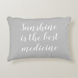 Almofada Decorativa Sunshine é o melhor remédio para o Travesseiro d
