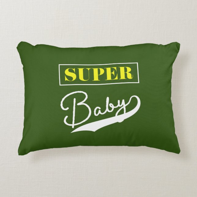Almofada Decorativa Super Baby (Frente)