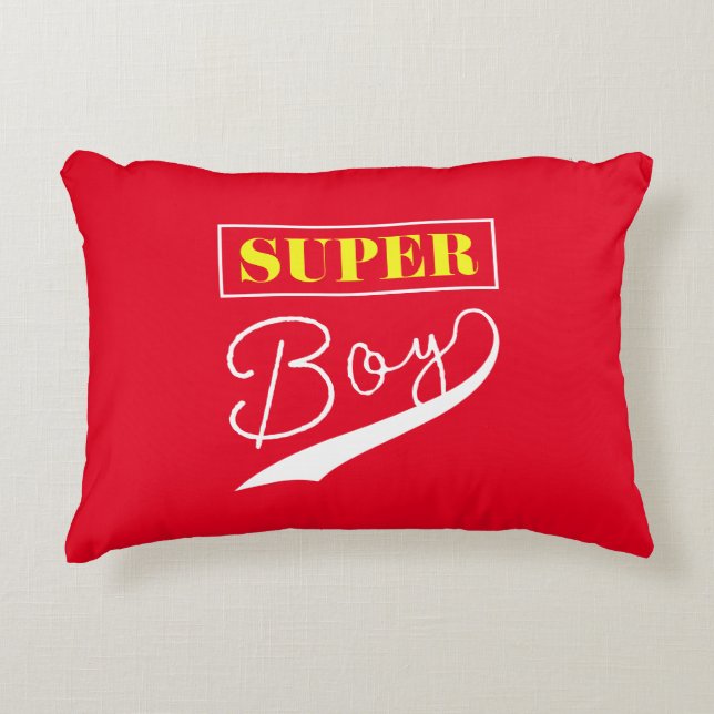 Almofada Decorativa Super Boy (Frente)