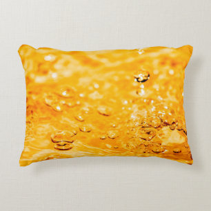 Almofada Decorativa Superfície limpa líquida com ondulação de água