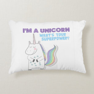 Almofada Decorativa Superpotência Unicorn