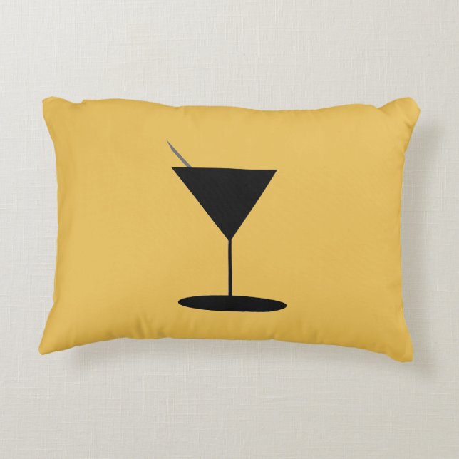 Almofada Decorativa Swanky Martini Glass (Verso)