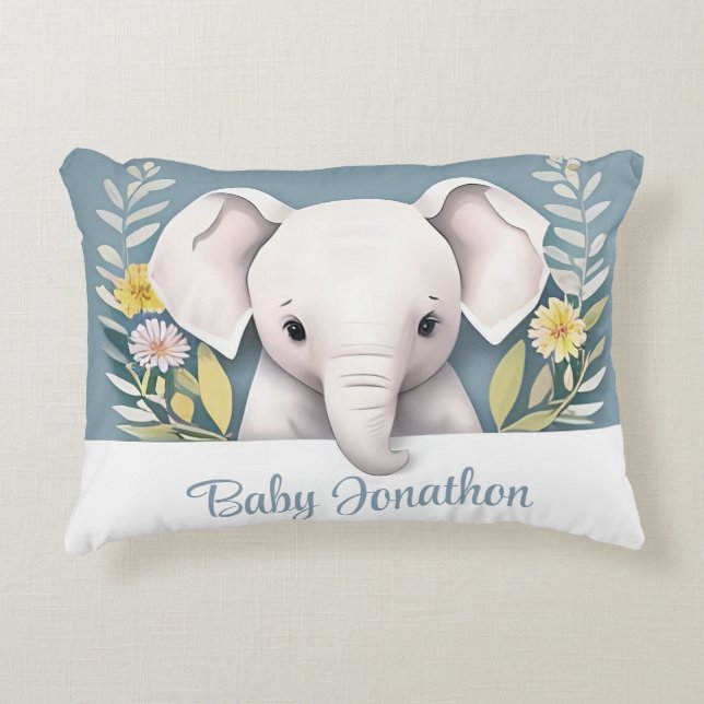 Almofada Decorativa Sweet Baby Elephant (Frente)