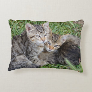 Almofada Decorativa Tabby Sisters Travesseiro decorativo