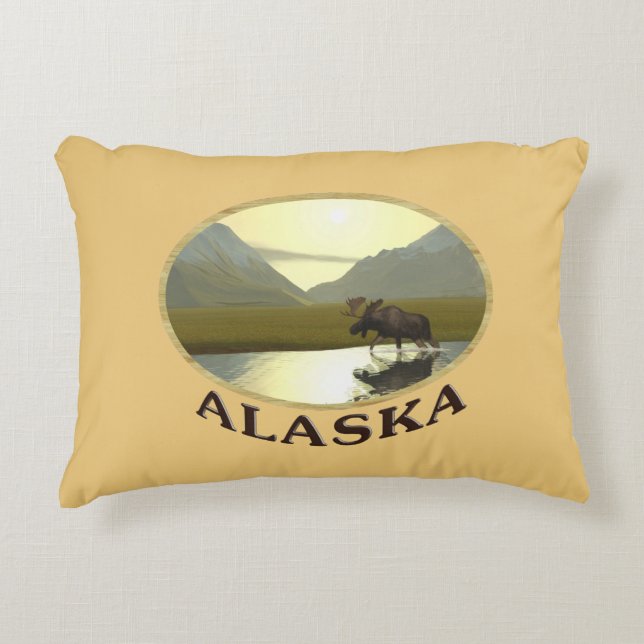 Almofada Decorativa Tarde Moose (Frente)