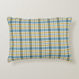 Almofada Decorativa Tartan sem costura, padrão de xadrez. Plano de Fun