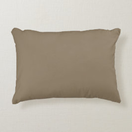 Almofada Decorativa Taupe Solid Color, Cushion, Simple, Netral, Modern