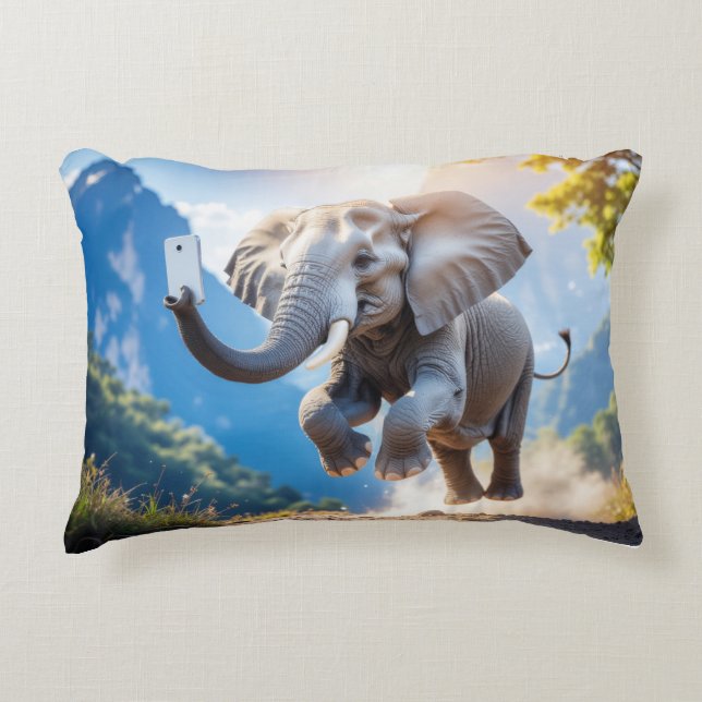 ALMOFADA DECORATIVA TELEPHANTASTIC - (Frente)