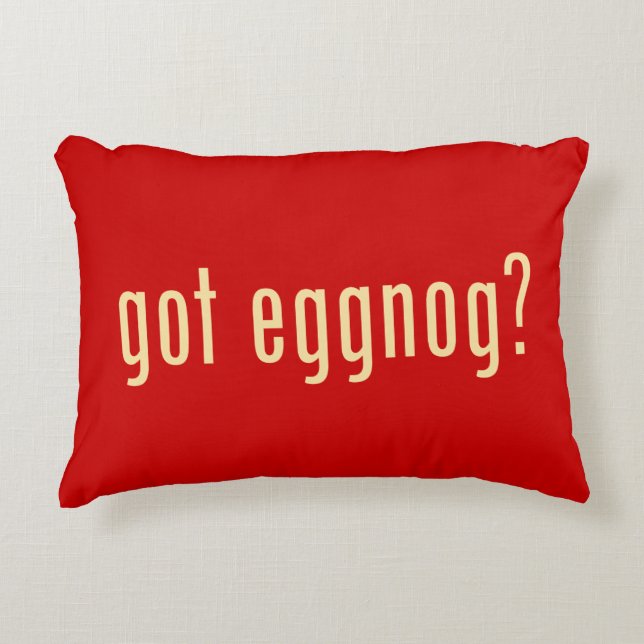 Almofada Decorativa tem eggnog? (Frente)