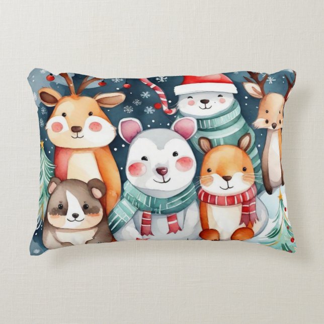 Almofada Decorativa Tema natalino (Frente)