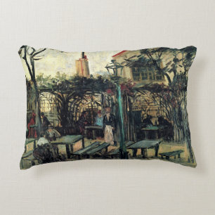 Almofada Decorativa Terraço de um Café, Montmartre por Vincent van Gog