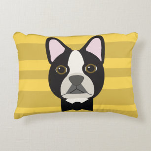Almofada Decorativa Terrier de Boston