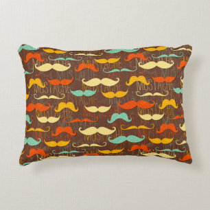 Almofada Decorativa Teste padrão do bigode