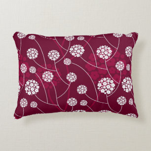 Almofada Decorativa Teste padrão floral abstrato