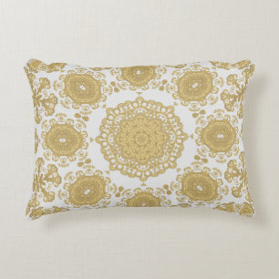 Almofada Decorativa Textura decorativa sem costura, oriental, med