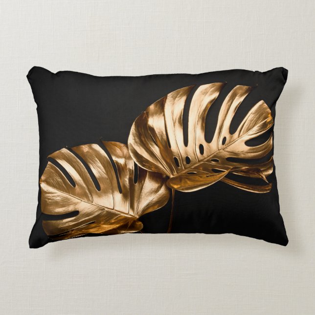 Almofada Decorativa Textura em cadeira com botão de couro de luxo (Frente)