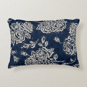 Almofada Decorativa Textura floral repetir padrão moderno,morcego