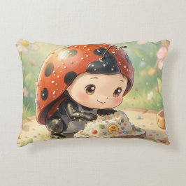 Almofada Decorativa The Ladybug and the Hidden Nectar Kingdom