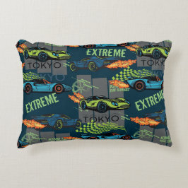 Almofada Decorativa  Tokyo Street Racing Pattern