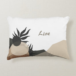 Almofada Decorativa Tons de Terra Boho Minimalista