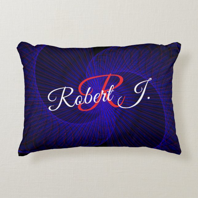 Almofada Decorativa Top Down Dual Funnel Geometric Accent Pillow (Frente)