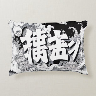 Almofada Decorativa Tóquio Preto e Branco